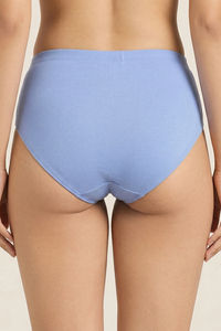 Zivame Full Coverage Medium Rise Hipster Panty (Pack of 3) - Multicolor — thumbnail 3